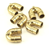 Trumpet Mouthpiece Brass Gold-Plated Repair Parts