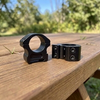 Anneaux de montage en acier pour lunette de visée, tube de 1 pouce / 30 mm, supports en acier pour rail Weaver de 20 mm