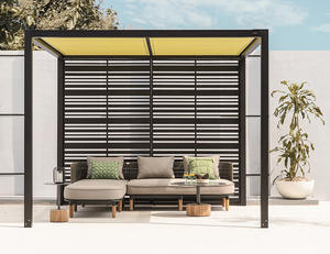 Lit en <span class=keywords><strong>aluminium</strong></span> <span class=keywords><strong>design</strong></span> <span class=keywords><strong>de</strong></span> luxe avec baldaquin Daylit d'extérieur avec baldaquin Chaise <span class=keywords><strong>de</strong></span> piscine transat pour complexe - Product Image 5