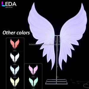 LEDA alas de Ángel brillantes decoración de recepción de boda alas de Ángel telón de fondo decoración de iluminación para fiesta de boda - Product Image 3