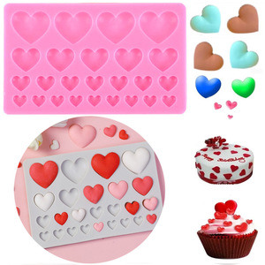 <span class=keywords><strong>Moule</strong></span> <span class=keywords><strong>en</strong></span> silicone <span class=keywords><strong>en</strong></span> <span class=keywords><strong>forme</strong></span> <span class=keywords><strong>de</strong></span> cœur à 25 cavités pour la Saint-Valentin, décoration <span class=keywords><strong>de</strong></span> chocolat, <span class=keywords><strong>de</strong></span> bonbons et <span class=keywords><strong>de</strong></span> gâteaux DIY, <span class=keywords><strong>sans</strong></span> BPA - Product Image 1
