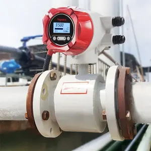 Nước công nghiệp lỏng điện từ lưu lượng kế RS485 dn300 Flow Meter dn300