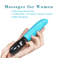 Vibrador de Gran Potencia para Adultos, Juguetes Sexuales para Mujeres, USB, Sensor Táctil, Estimulación del Clítoris, Juguete Sexual para Mujer