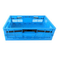 Caisses de rangement pliables panier en plastique oeuf légumes fruits panier de Transport ventilé caisse pliable
