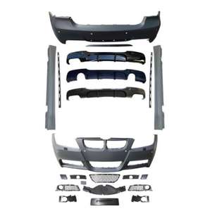 Kit de Carrocería deportiva m-tech para <span class=keywords><strong>BMW</strong></span> E90 3 Series 2005-2008 330i <span class=keywords><strong>320i</strong></span> MT M3 difusor de parachoques trasero delantero Spoiler parte PP Tuning accesorio - Product Image 2