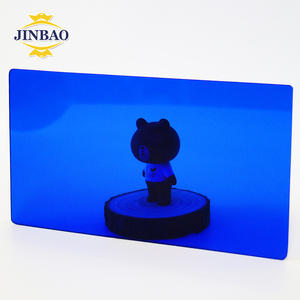 Láminas Acrílicas Azules JINBAO de 1/8 de Pulgada de Grosor, 3 mm, 12 <span class=keywords><strong>x</strong></span> 16, 4 <span class=keywords><strong>x</strong></span> 8, Láminas de Perspex Azul Transparente para Letreros, Manualidades y Corte Láser - Product Image 2