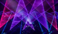 Luz Láser RGB IP65 para Exteriores, Efecto de Animación 3D, Espectáculo de Luces para Teatro, DJ, Discoteca, Fiesta, Boda, DMX512