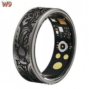 Anillo Inteligente W9 con Monitor de Frecuencia Cardíaca, Oxígeno en Sangre, Seguimiento del Sueño, Resistente al Agua, Pantalla LED, Unisex, Dispositivo Deportivo - Product Image 4