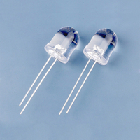 10mm Bullet DIP Led Diode avec Lentille Claire de l'Eau