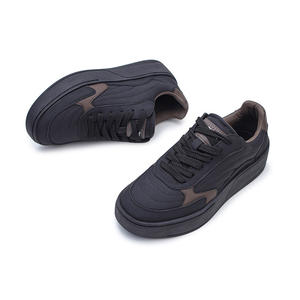 Мужские повседневные туфли на шнуровке из высококачественных материалов с толстой подошвой для спорта и отдыха - Product Image 4