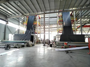 Biofloc Nat <span class=keywords><strong>Geo</strong></span> Geomembranen Dam Vijver Liner Black Roll Hdpe 1.0Mm 30 40 45 Mil 45 Mil - Product Image 3