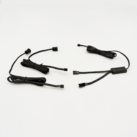 Interrupteur tactile double à commande centralisée 1512, 5V 12V 24V 36V, pour armoire et placard, avec double variateur de lumière, pour éclairage, 8 ans