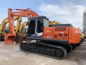 Excavatrice sur chenilles ZX210 de 21 tonnes d'occasion, puissante, à haut rendement, faible consommation, fonctionnement stable, fournie directement par l'usine - Product Image 1