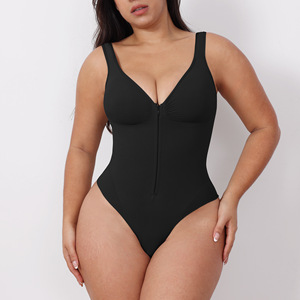 Tiktok Hot Selling Wholesale Custom Slim Body Shaper Tummy Control Body Shaper Seamless Shapewear <b>Bodysuit</b> for Women - Product Image 3