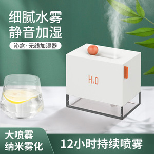 Mini Humidifier With 7 Color <b>Night</b> <b>Light</b> Silent Spray Usb Powered For Home Bedroom Car Use - Product Image 2