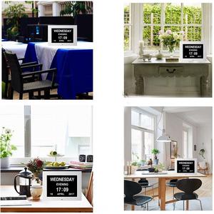 Nouvelle Horloge Murale Multifonction CHEETIE CP047 2026 avec Grand Écran LCD Numérique, Alarme et <span class=keywords><strong>Calendrier</strong></span> pour Personnes Âgées - Product Image 3