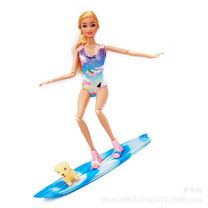 Nouvelle collection : Maillot de bain tendance pour poupée de 30 cm, idéal pour la natation, le sauvetage, la plongée, le kayak, le surf, le jet ski et les chaises de plage - Product Image 3