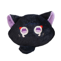 Oreiller en peluche anime en coton PP de haute qualité, 40 cm x 60 cm, motif chat Kawaii, personnage de chat Genshin Impact Wanderer, collection de personnages