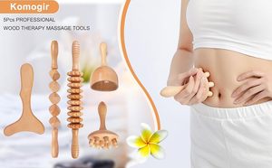 Rouleau de massage en bois le plus vendu pour la réduction de la <span class=keywords><strong>cellulite</strong></span> et la récupération musculaire - Product Image 5