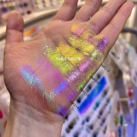 Großhandel Aurora Schillerndes Farbwechsel-Chamäleon-Pigmentpulver Winkelwechselndes Duochrome-Pigment für DIY Make-up Lidschatten