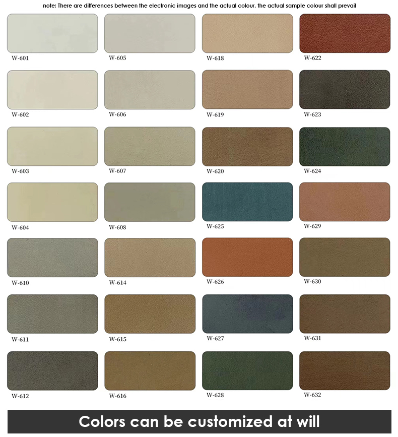 Colores personalizados