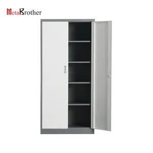 Luoyang-armario de Metal para oficina y escuela, moderno armario de almacenamiento con borde estrecho para puerta abatible