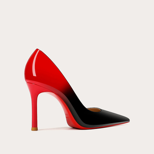 Nuovi tacchi alti <span class=keywords><strong>da</strong></span> <span class=keywords><strong>donna</strong></span> a punta <span class=keywords><strong>con</strong></span> tacchi sottili e suole rosse sfumate, bocca Sexy poco profonda, <span class=keywords><strong>scarpe</strong></span> singole <span class=keywords><strong>da</strong></span> banchetto versatili - Product Image 3