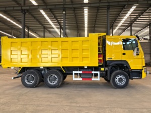 HICA Sinotruk Howo 6x4 truk sampah, truk pembuang tambang tugas berat yang diproduksi ulang untuk Konstruksi dan Transportasi - Product Image 3