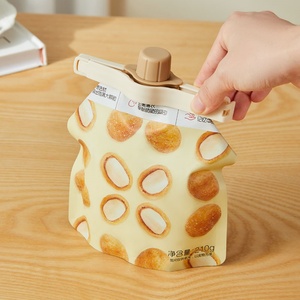 Clip de scellage PP pour snacks et sachets, boucle de conservation pratique, petit outil de scellage pour le stockage - Product Image 4
