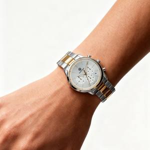 Montre à quartz pour homme de haute qualité Undecember, personnalisée en acier inoxydable, chronographe à quartz résistant à l'eau 5 ATM - Product Image 5