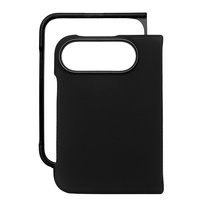 Étui de protection intégrale pour téléphone portable en cuir anti-traces de doigts et résistant aux chutes pour iPhone 18 Duo 18 Pro Max