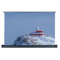 Écran de projection motorisé ALR de 84'', 92'', 100'' pour projecteur à ultra courte focale, écran sur pied pour home cinéma