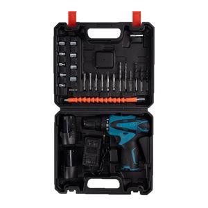 Taladro Atornillador Eléctrico Inalámbrico de Litio de Dos Velocidades con Motor de Escobillas de <span class=keywords><strong>12V</strong></span> y Mandril Universal Multifuncional para Comercio Exterior - Product Image 1