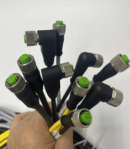 Outdoor Waterdichte Pvc Geïsoleerde Kabel Assemblage M8 M10 M12 2-10P Plug Custom Kabel Harnas Voor Auto Elektronisch - Product Image 2