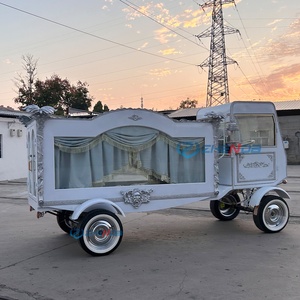Luxurious Funeral Limousine Modern Electric Hearse Car Classic Funeral Hearse Customized Hearse Carriage for Funeral Ceremony - Product Image 4
