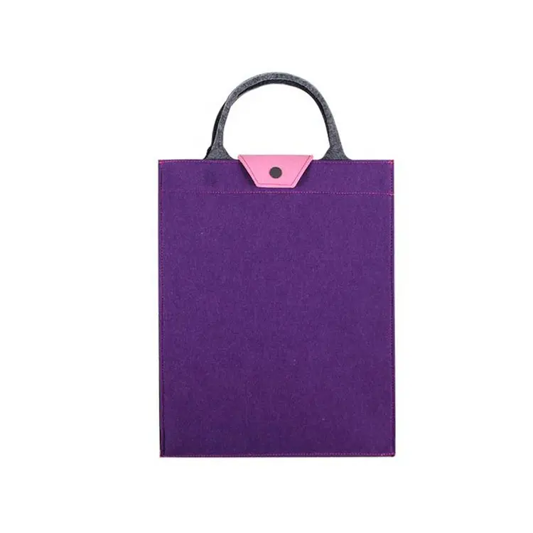 Экологичный деловой подарок для женщин Стильная фетровая сумка для ноутбука и документов