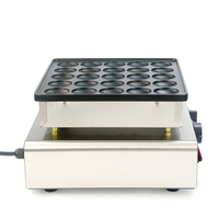 Grill à Poffertjes Commercial Électrique Prix Usine 850W 25 Trous en Acier Inoxydable Plaque Unique Mini Machine à Dorayaki et Pancakes
