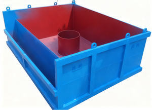 Tanque de agua temporal para obras de construcción, de placa de hierro de 6 mm de espesor, de alta resistencia, adecuado para proyectos de construcción. - Product Image 3