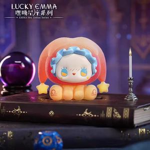 Venta al por mayor, nuevo, 100% oficial, 12 piezas/set, Lucky Emma Hey Zodiac Series, figuras de frijoles, caja sorpresa, adornos coleccionables para el hogar, mini juguetes - Product Image 4