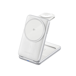 แท่นชาร์จไร้สายระบบแม่เหล็ก15W แบบ3-in-1แท่นชาร์จเร็วสำหรับ iPhone Watch 1-8 airpods 2 - Product Image 1
