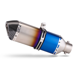Silenciador de Escape para Motocicleta, Universal, 51mm, Accesorios de Competición, Tubo de Cola de 370mm con Db Killer para Pcx Nmax Z400 Z250 R3 <span class=keywords><strong>R6</strong></span> - Product Image 3