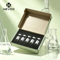Personalización de Marca Privada, Estuche para Péptidos de 3ml, 5ml, 7ml, Embalaje en Caja de Correo, Acabado Holográfico, Estuche de Viaje para Péptidos