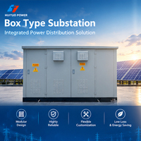 Huituo Power Box Type Substation à faible perte, modulaire et personnalisable, solution intégrée de distribution d'énergie pour centrale solaire