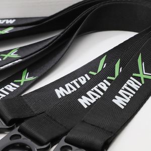 Correa para llavero de ropa urbana para gaming, gancho de águila, soporte para tarjeta de identificación de personal de empresa tecnológica, cordón de nailon resistente personalizado - Product Image 3