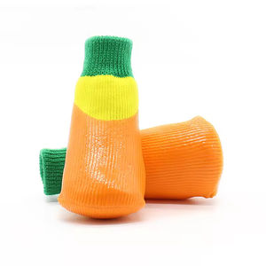 Chaussures pour animaux de compagnie, respirantes, en latex, solides, résistantes aux taches, imperméables, chaussettes pour chien, antidérapantes - Product Image 6