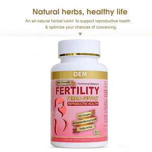 L'integratore per la fertilità femminile con forza massima naturale OEM/ODM supporta il concepimento per la salute riproduttiva aiuta gli integratori sanitari - Product Image 2