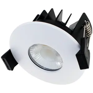 Commercial Hotel Recessed Led Downlight Energy Saving High Quality Waterproof Fireproof Dustproof Fire Rated Down Light