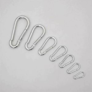 Mosquetón de Acero al Carbono en Forma de D con Acabado Liso para Escalada y Camping al Aire Libre a Buen Precio - Product Image 2