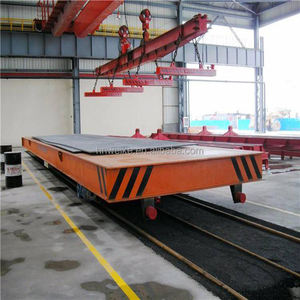 Carro de transferencia de riel eléctrico de transporte 5 10 toneladas recargable <span class=keywords><strong>Agv</strong></span> eléctrico plano - Product Image 2