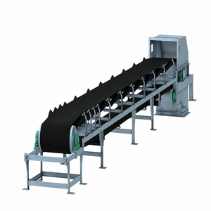 Convoyeur à bande robuste pour <span class=keywords><strong>boues</strong></span> d'eaux usées - Élimination des branches, du bambou et des mauvaises herbes - Série SPW - Product Image 3